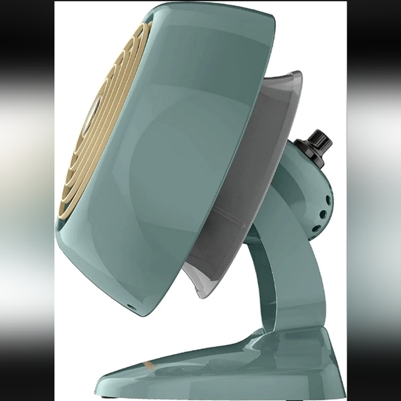 NWT Vornado Small Classic Metal Fan - In Box - Blue/Green - Picture 4 of 5